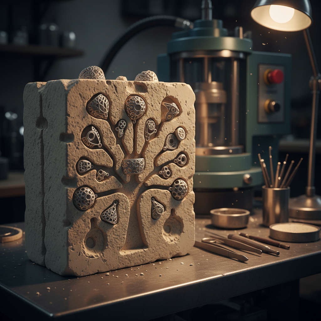 Investment Casting Mold For High-End Custom Jewelry
