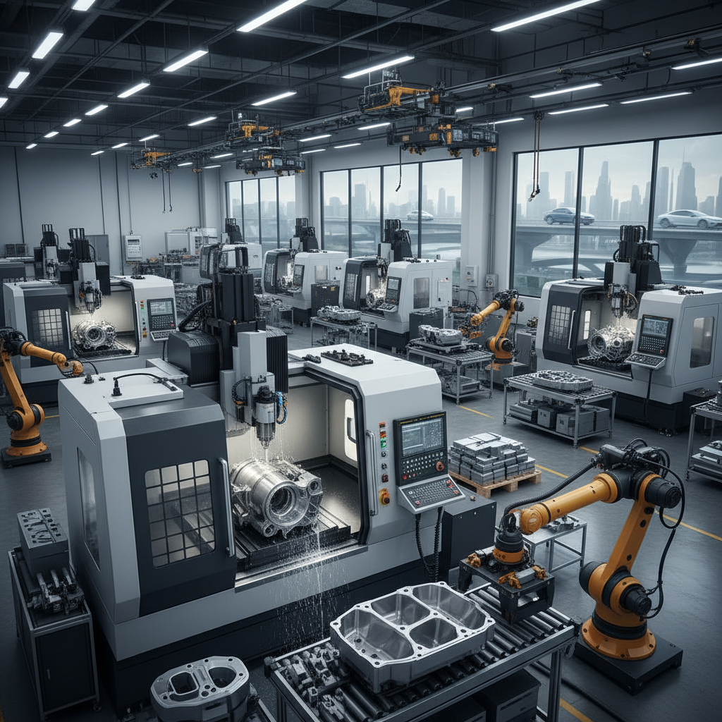 Auto Cnc Machining For Electric Vehicle Components
