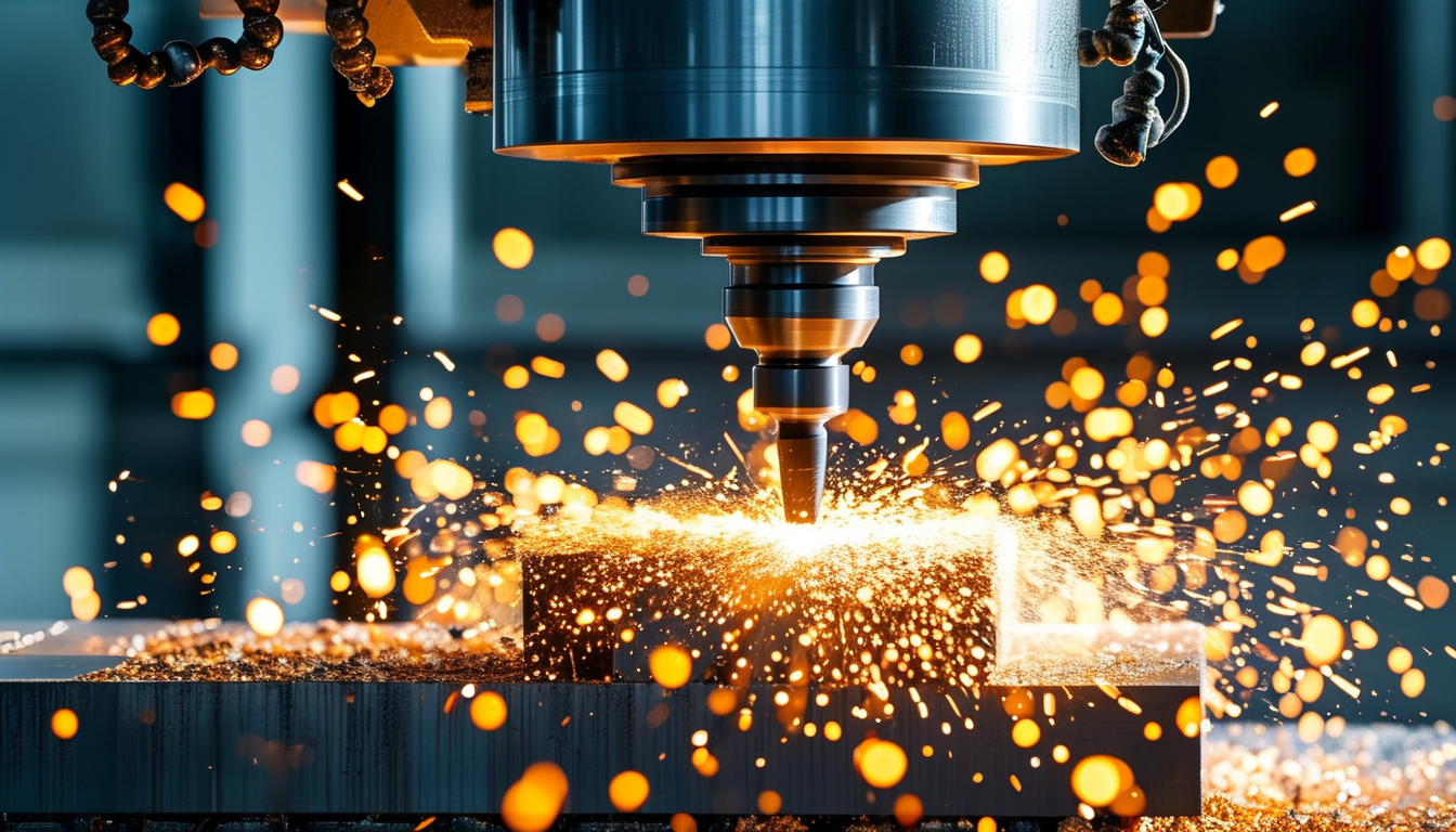 Metal Cnc Milling Machine For Robotics And Automation