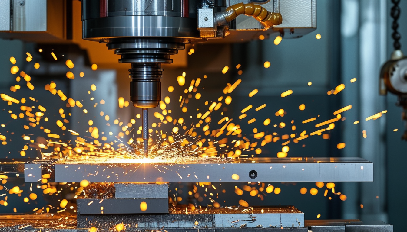 Steel Cnc Milling Machine For Aerospace And Aviation