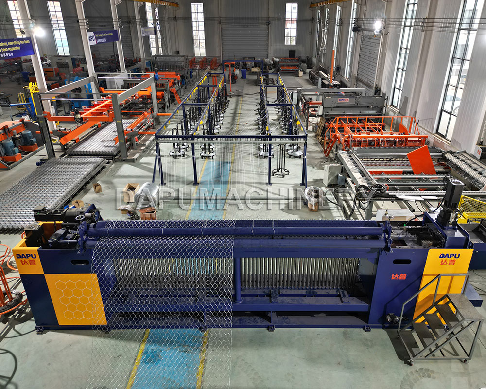 Custom Gabion Mesh Machine Solution for Russia: Straight Reinforcement Wire Production Line by DAPU