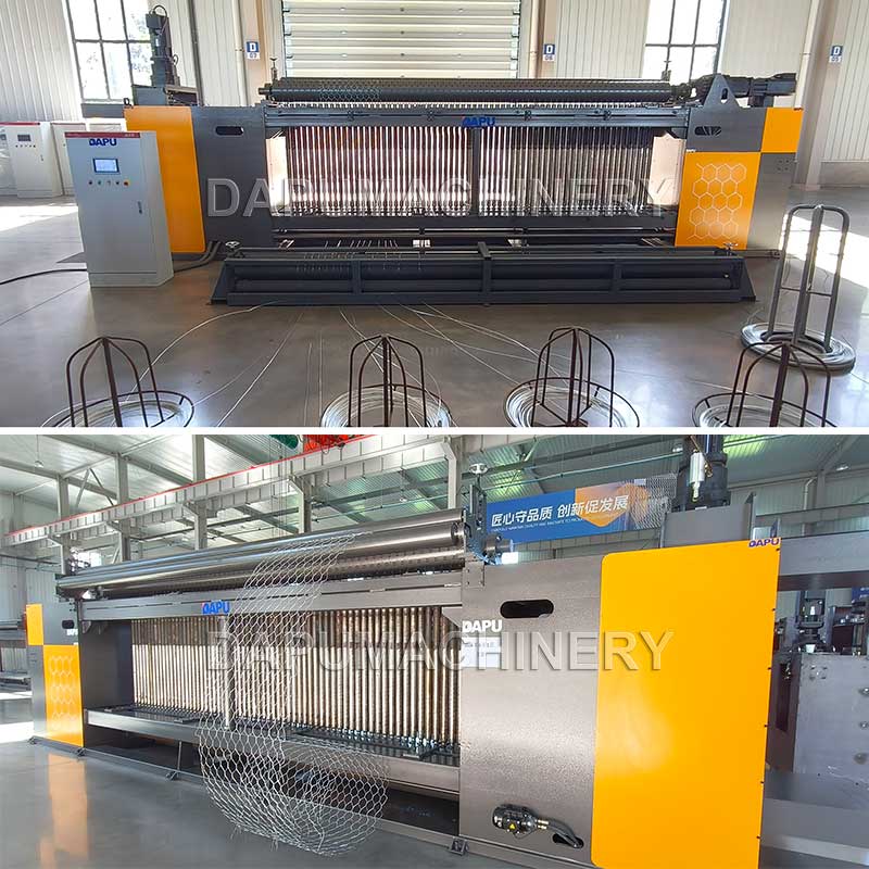 Saudi Arabia Customer Upgrades to DAPU CNC Gabion Mesh Machine