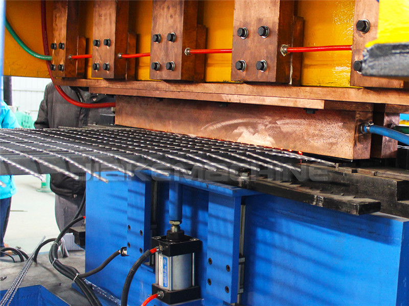 Factory wholesale Ss Floor Grating Machine - Steel Grating Machine - Jiake