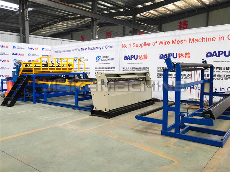 Best Price on Welded Wire Mesh Fencing Panels Machine - Roll Mesh Welded Machine - Jiake