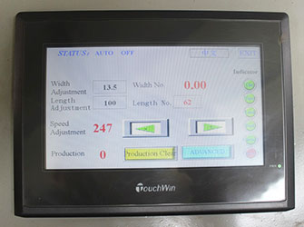 Berøringsskjermkontroll