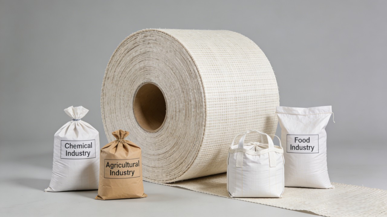 Packaging base cloth field