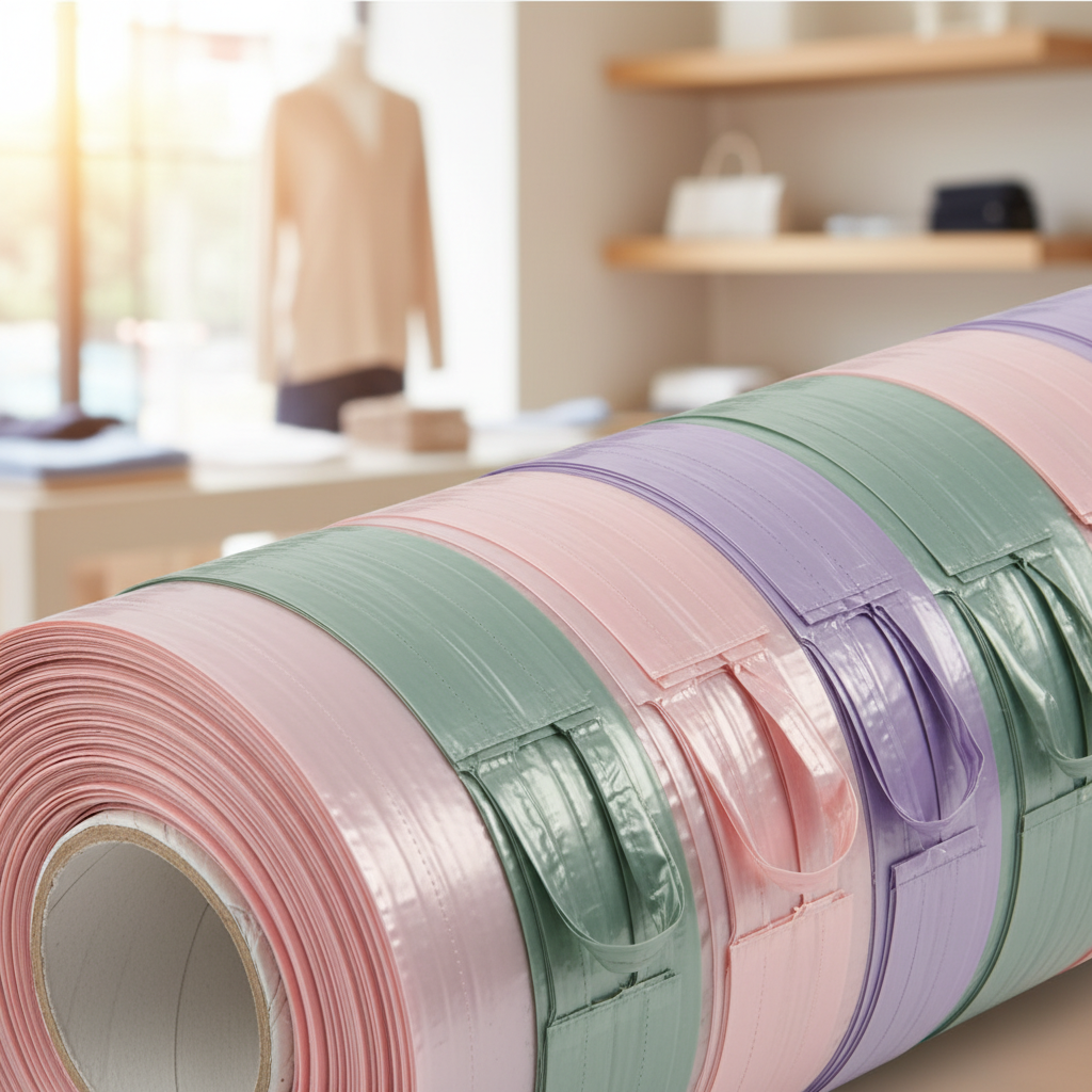 Poly Bag Roll For Retail And Boutique Shopping