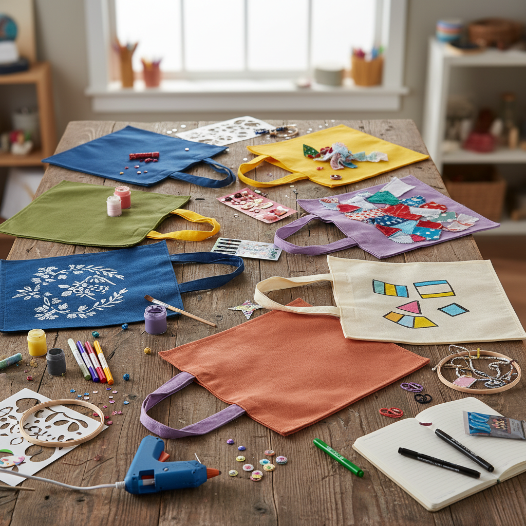 Non Woven Grocery Bags For DIY Crafts And Creative Projects