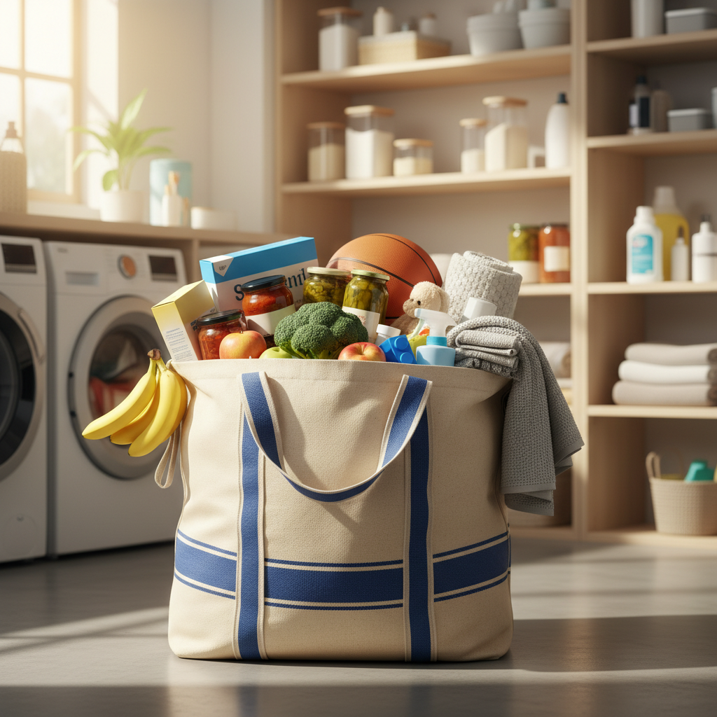 Jumbo Bag For Grocery And Household Storage