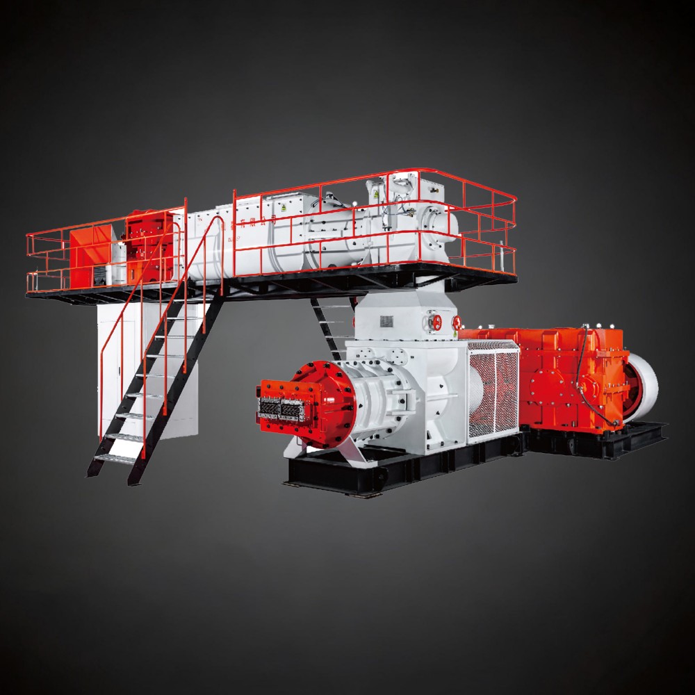 VP Hard plastic vacuum brick extruder USA technology