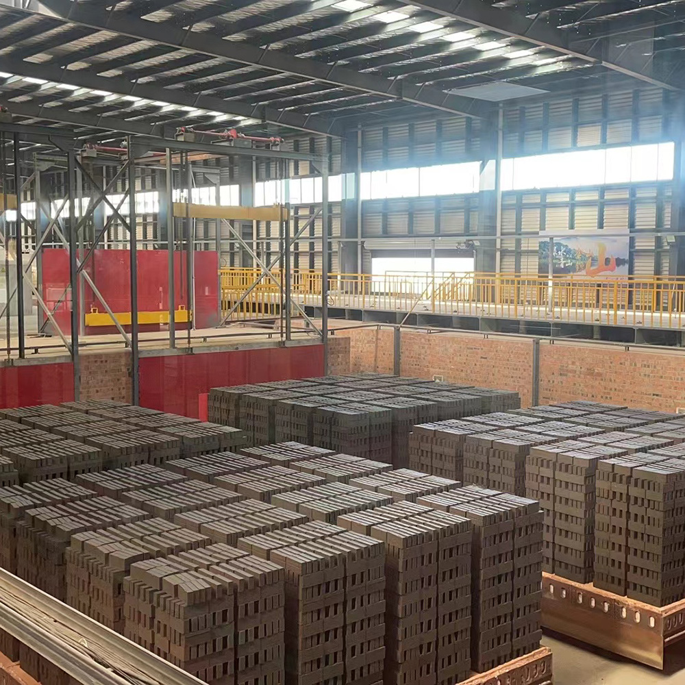Internal Firing Coal Clay Brick Making Tunnel Kiln