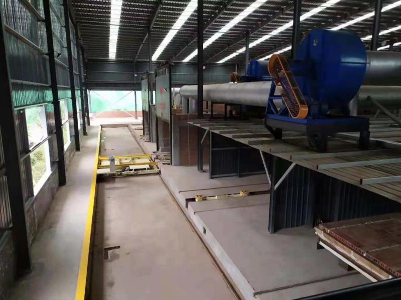 Internal firing assembly tunnel kiln (7)