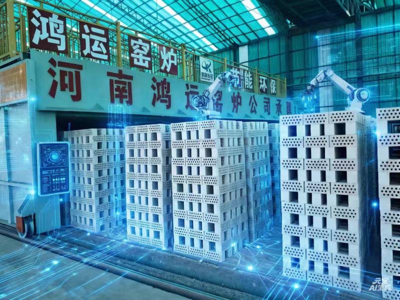 Mobile Rotary clay brick tunnel kiln (9)