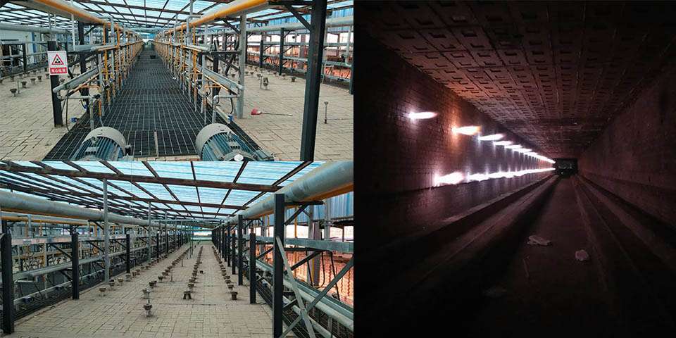 Natural gas heavy oil External firing Tunnel Kiln (8)