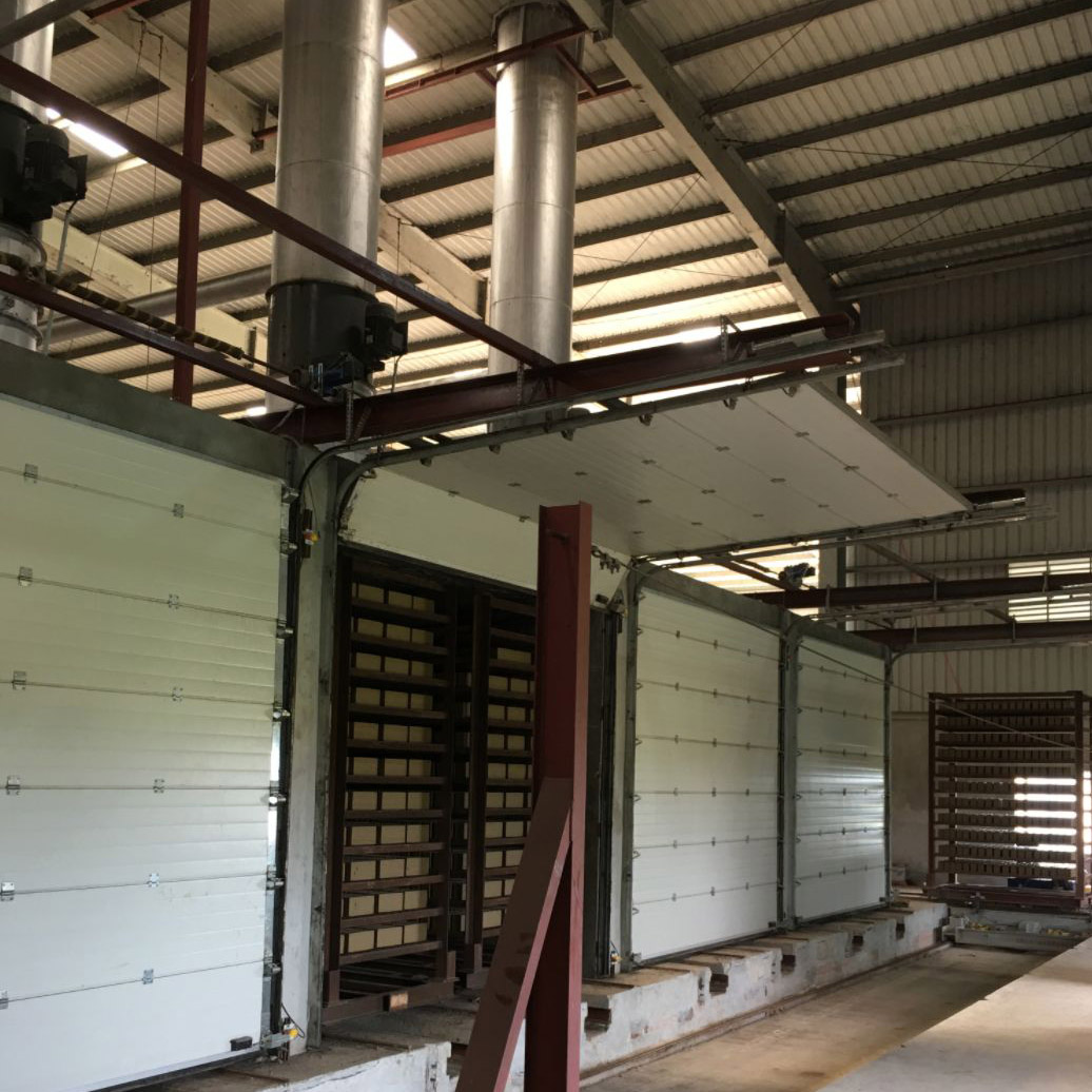 Single-Layer Chamber Clay Bricks Making Drying Machine Tunnel Dryer Brick Oven