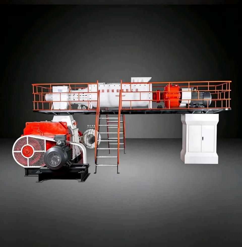 Factory Direct VP50 Vacuum Extruder Double-Stage Hollow Clay Block Making Machine Low Energy