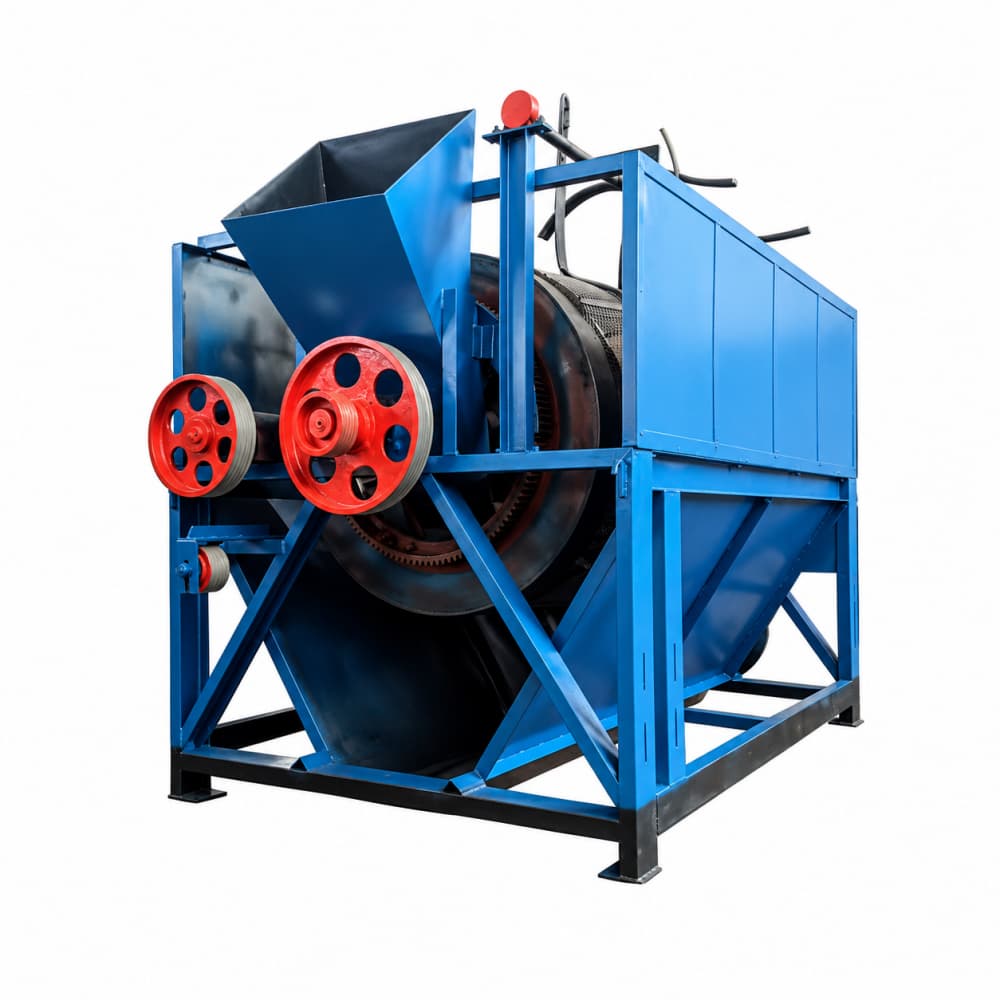 Hammer Roller Screen for Soil Lump Crushing & Impurity Removal