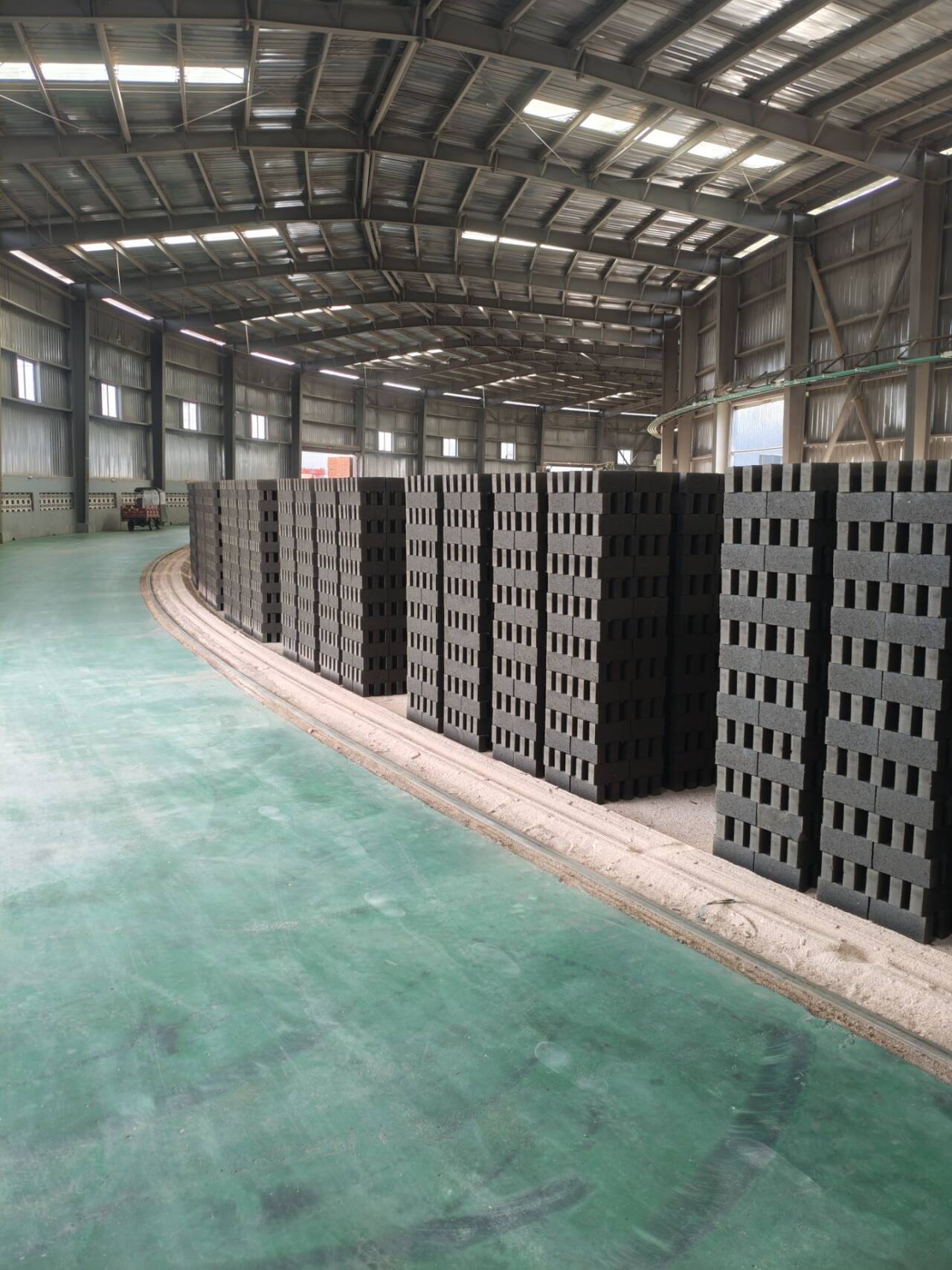 African Rotary Tunnel Kiln Automatic Brick Machine