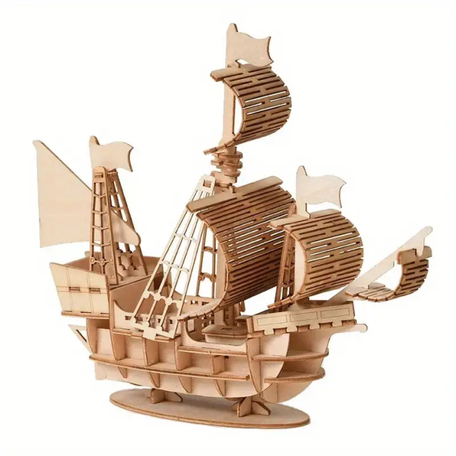 Personalized Customization – 3D Wooden Puzzle Model Kits