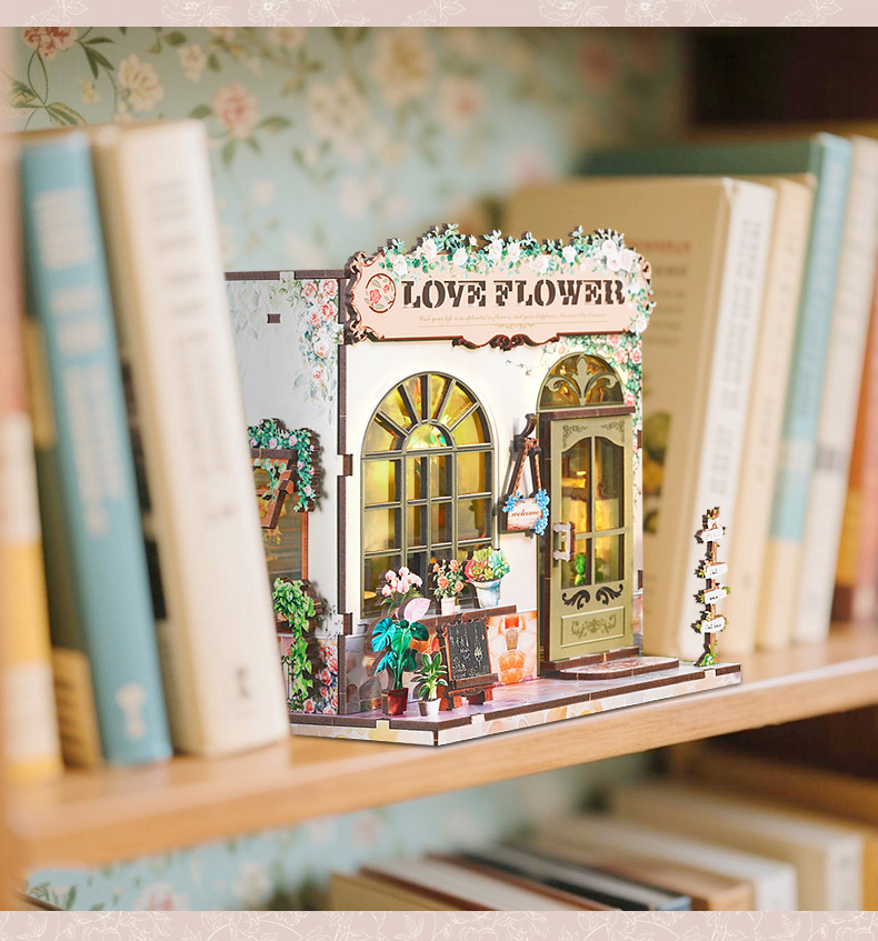 Flower Shop Book Nook Detail 5