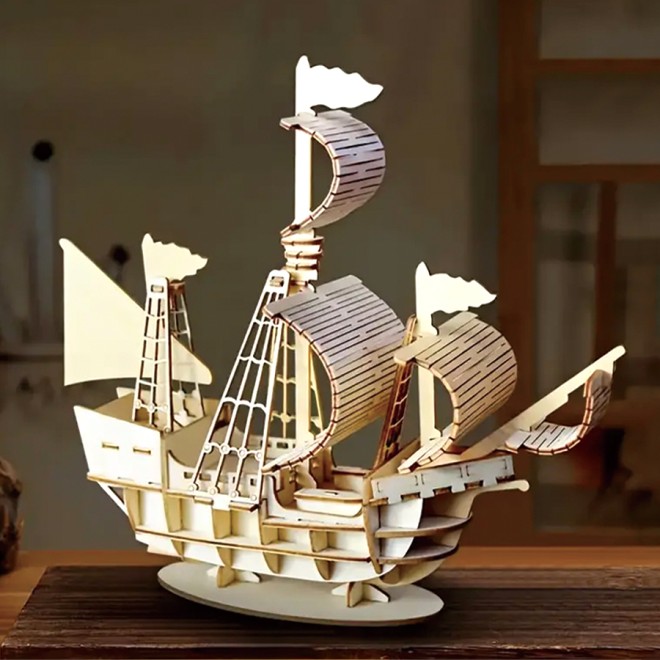Personalized Customization – 3D Wooden Puzzle Model Kits
