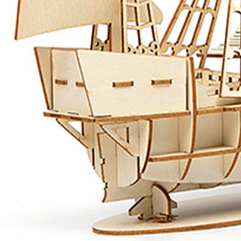 Wooden Sailing Ship Model