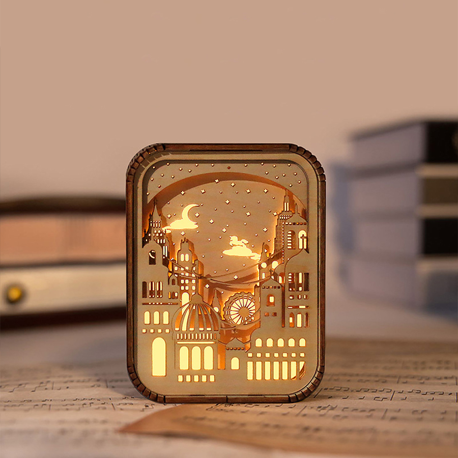 Warm Lighting Display