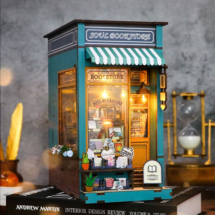 Mini Bookstore Scene