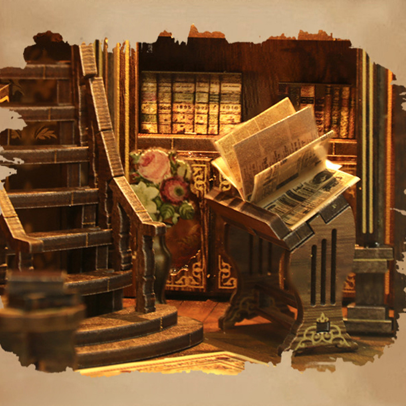 Library Book Nook Detail 2