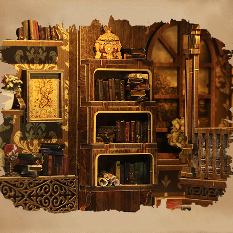 Library Book Nook Detail 3