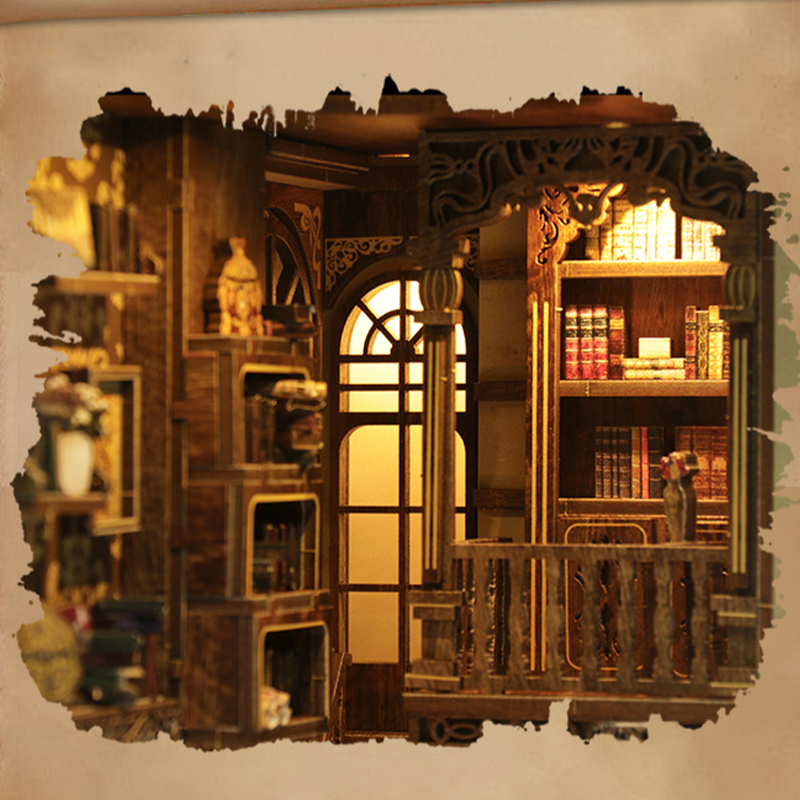 Library Book Nook Detail 4