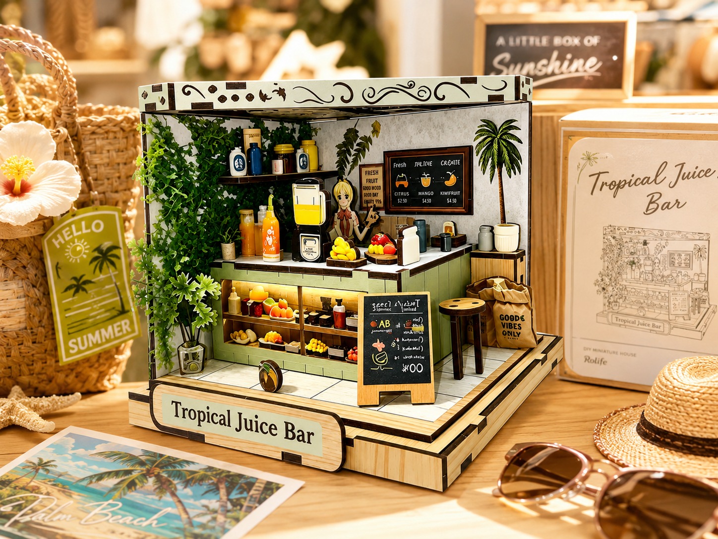 04-tropical-juice-bar-miniature-house-gift-scene