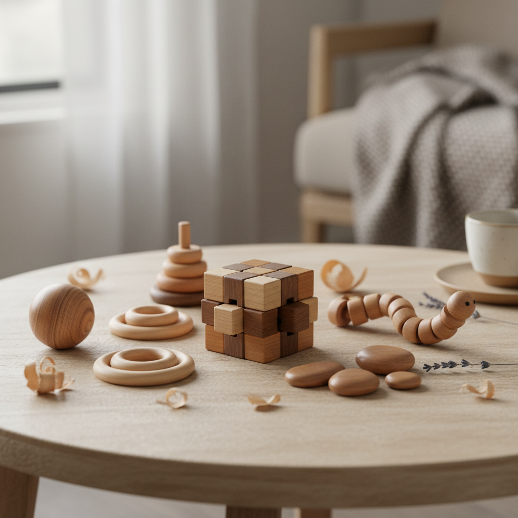 Wooden Toys For Stress Relief