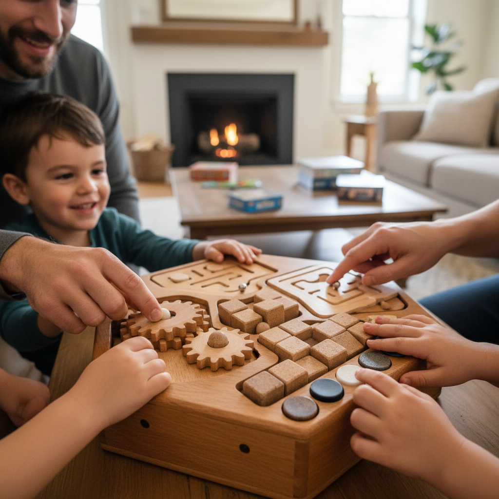 Fidget Block For Family Bonding