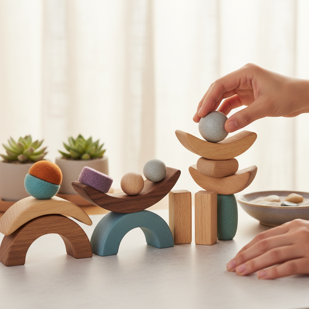 Block Playset For Stress Relief