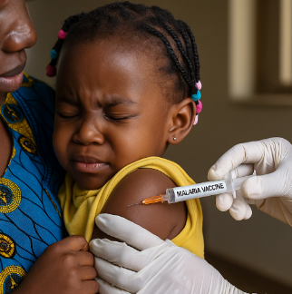 The first malaria vaccine is being rolled out on a larger scale in Africa
