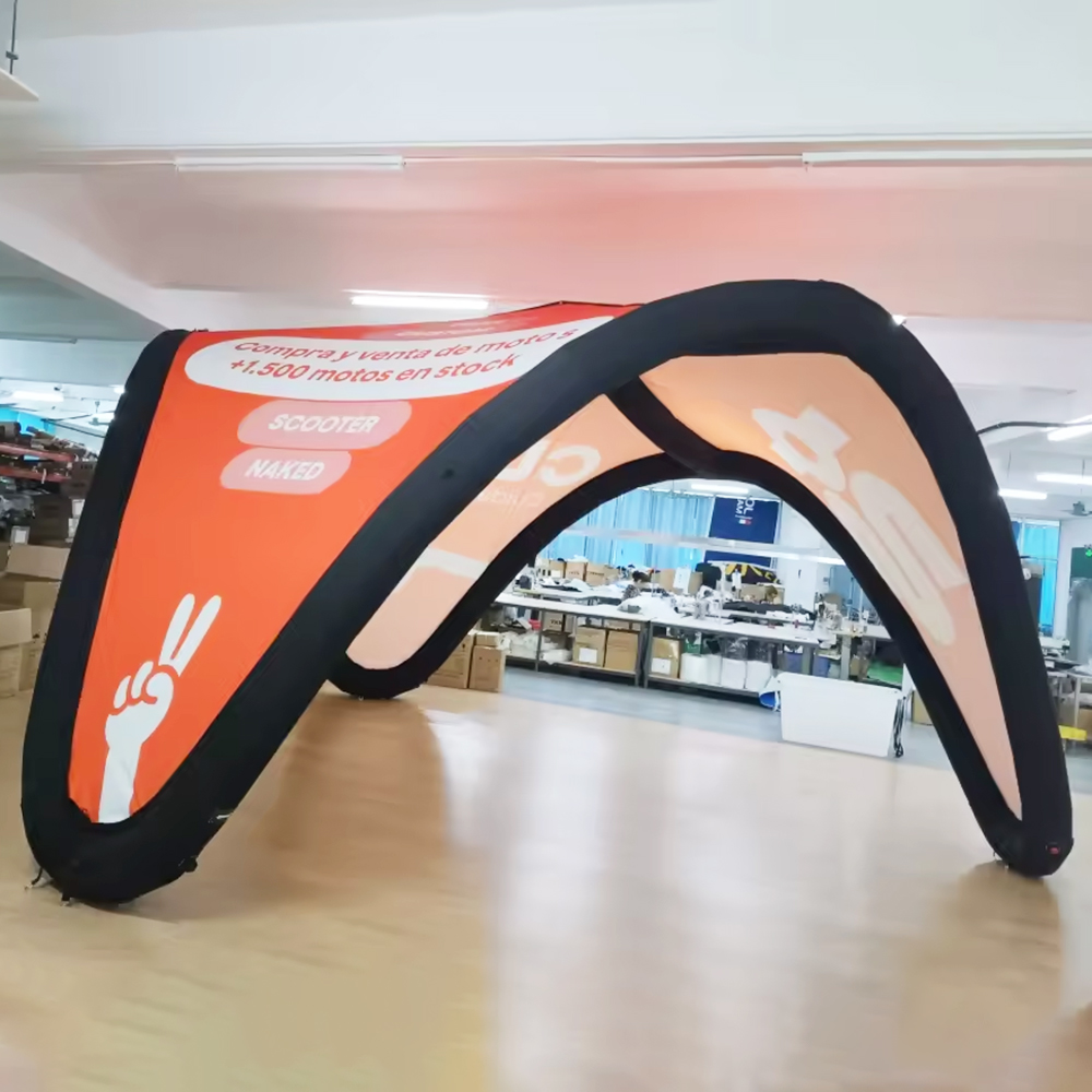 Avant-Garde Airtight Inflatable V-Tent - Geometric Brand Display Pavilion (4).jpg