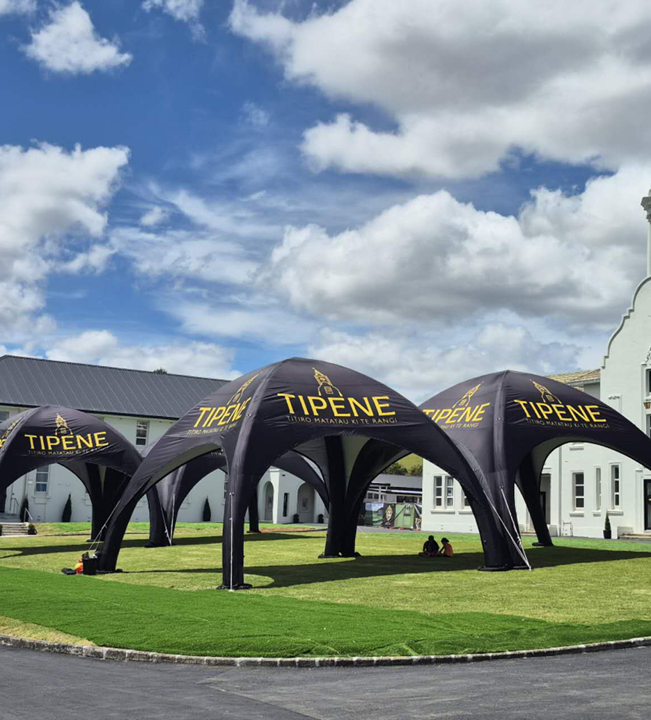 Inflatable Tents in Greece