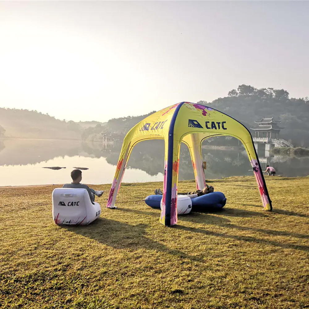 Modular Airtight Inflatable Yurt-Tent - 3-Way Entrance Information & Greeting Center (4).jpg