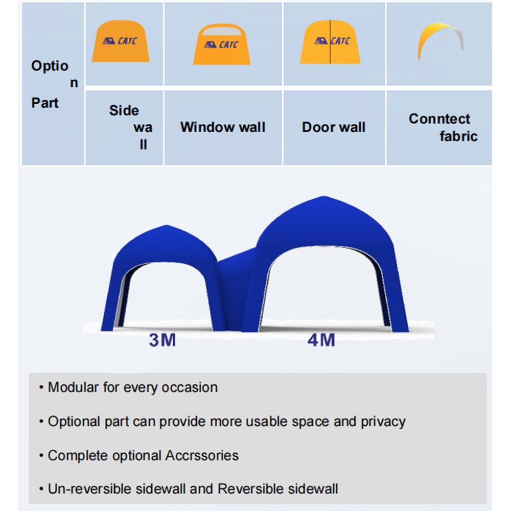 Modular Airtight Inflatable Yurt-Tent - 3-Way Entrance Information & Greeting Center (5).jpg