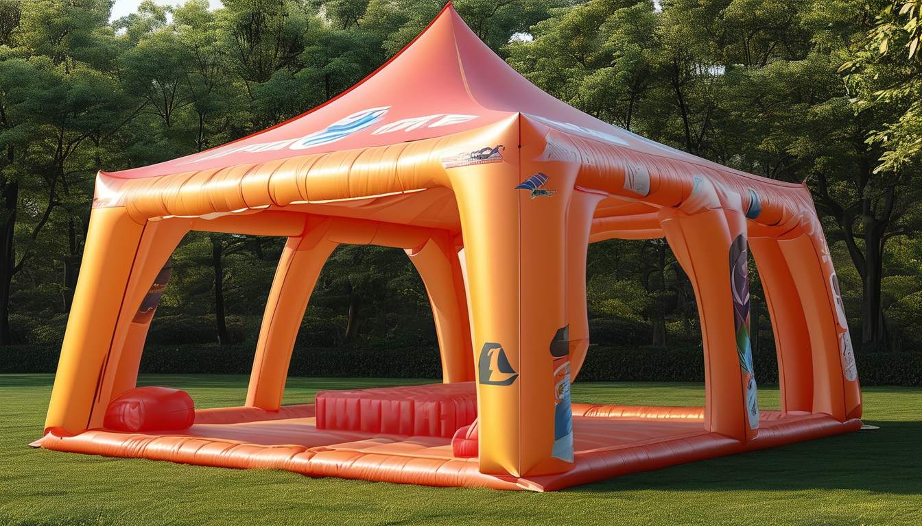 Inflatable Tent House Rental For Outdoor Sports Event Brand Sponsorship