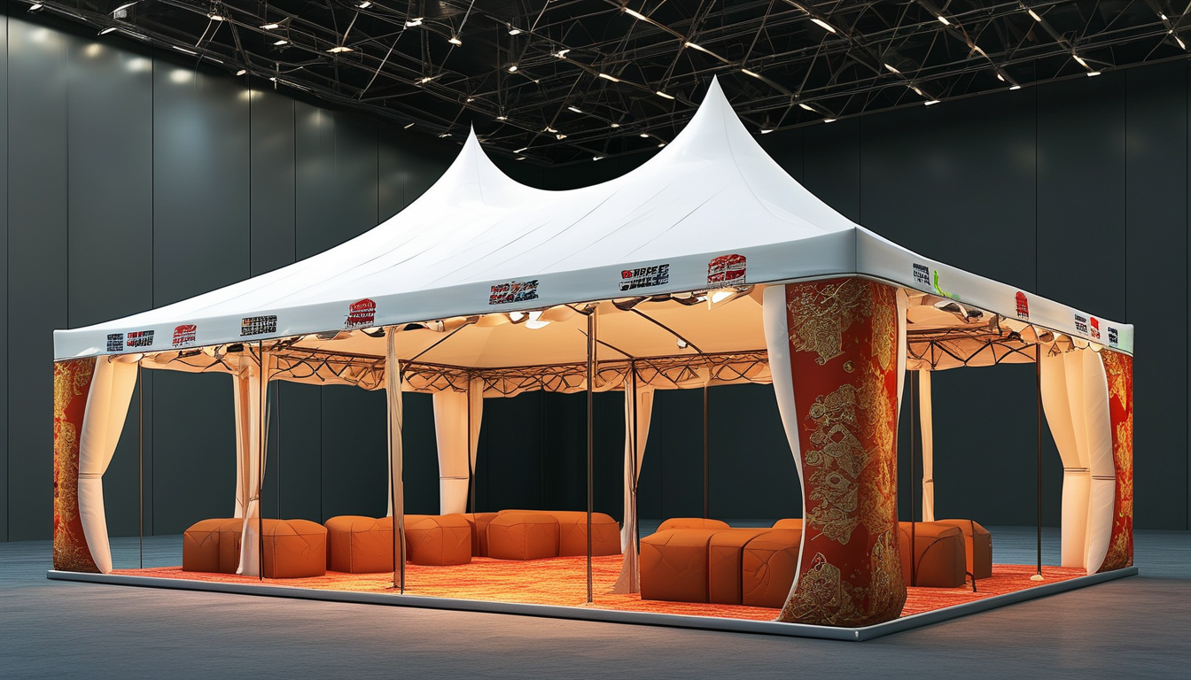 Inflatable Tent Canopy For Trade Show Booth Branding And Promotion