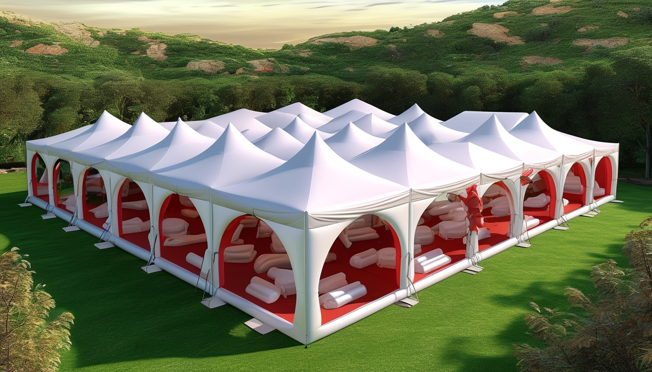 Inflatable Tent For Parties For Corporate Outdoor Team Building Events