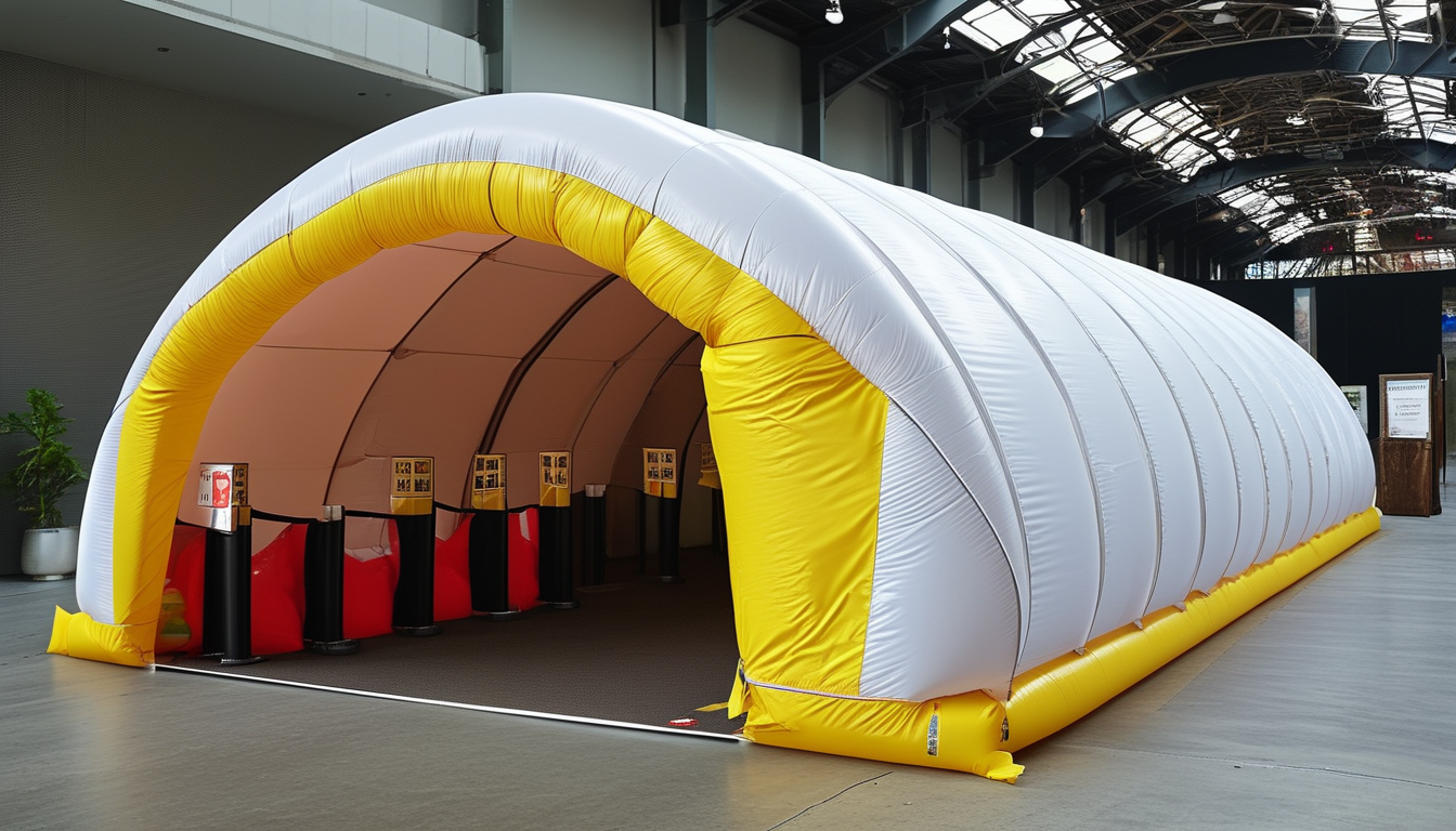 Inflateable Tent For Exhibition Entrance Registration Points
