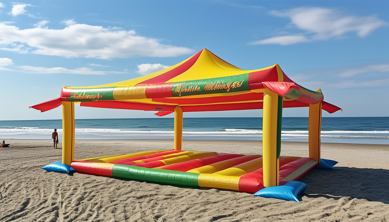 Inflatable Pavilion For Community Beach And Park Festivals