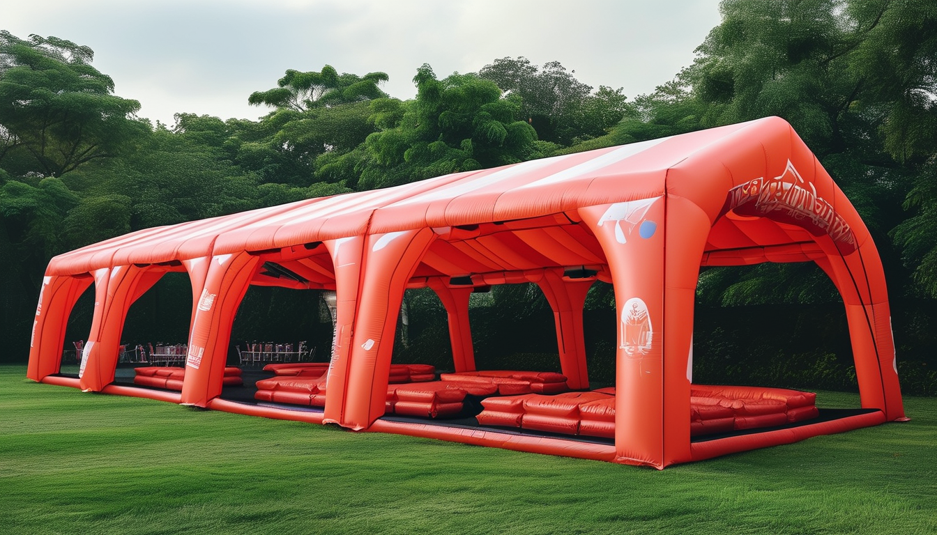 Inflatable Tent For Parties For Outdoor Sports Event Brand Sponsorship