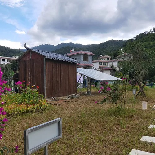 Compact Solar Domestic Sewage Treatment Plant Space Saving MBR Household Sewage Treatment Systems