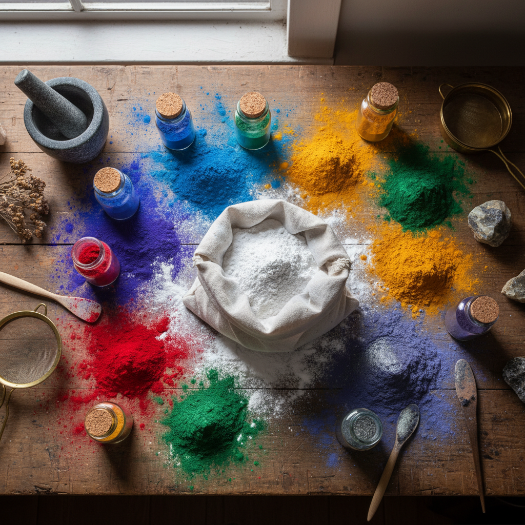 Wholesale Ultrafine Mineral Powder For Creative Art And Pigment Making