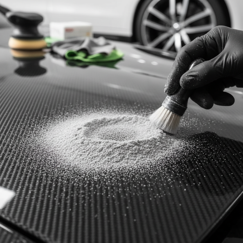 Ultrafine Cementitious Powder For Automotive Care And Surface Coating