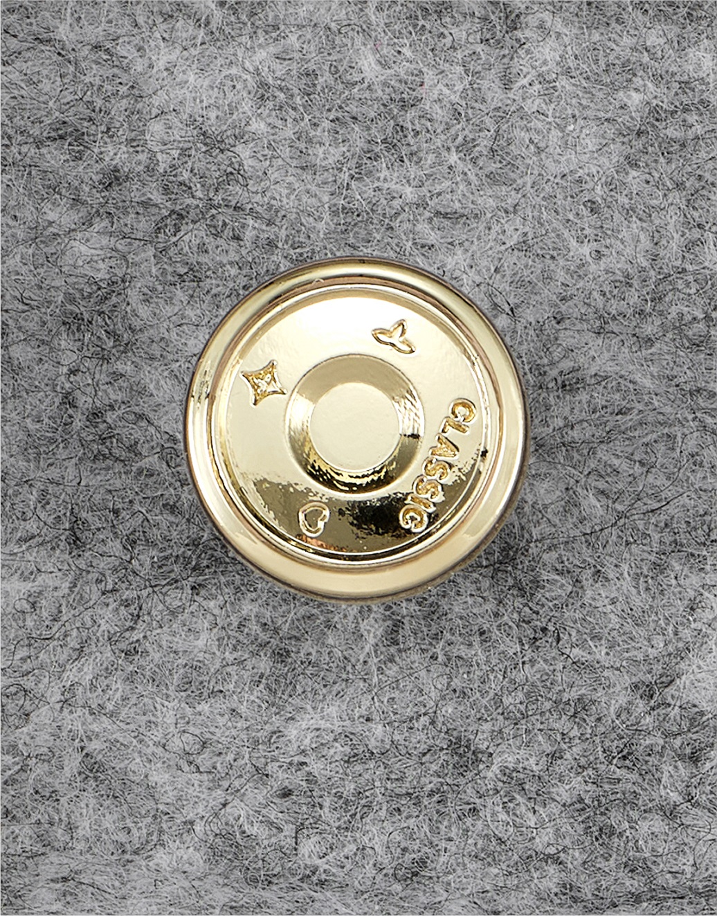 HP Gold Plated CLASSIC Round Alloy Bu...